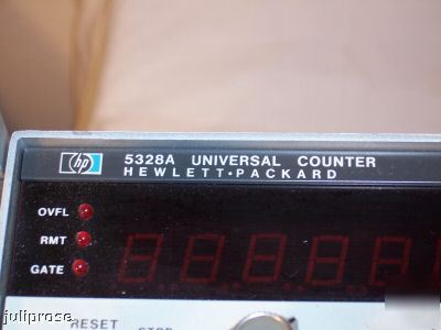 Hp 5328A universal counter with opt. 40