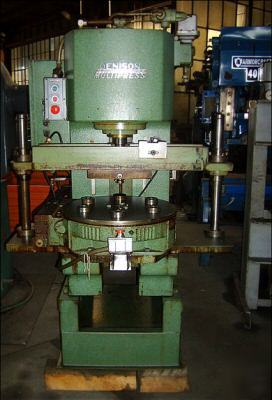 Denison 12 ton hydraulic multi press, indexing table 