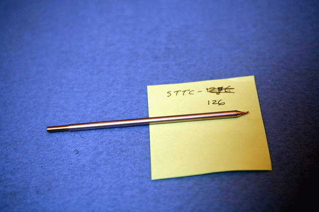 Metcal sttc-126 oki 0.016 inch sharp bent 30 deg tip