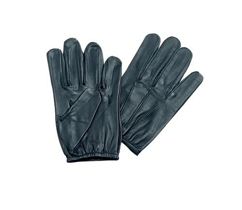 Police searchmaster cowhide search gloves size med