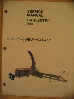 New sperry holland 900 harvester service manual