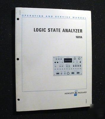 Hp - agilent 1601A original operatos - service manual