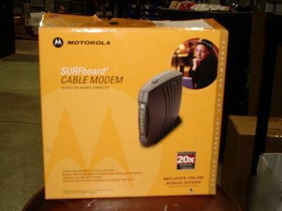 New motorola surfboard cable modem *brand *