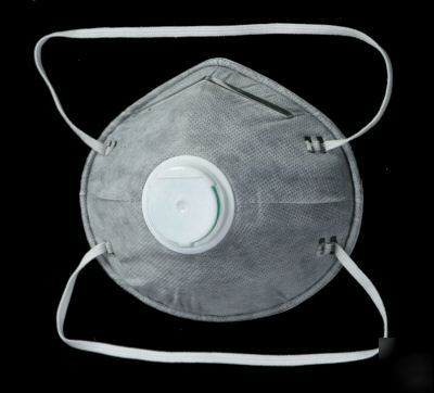 (240) N95 dust masks particulate respirators w/valve