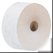 A7162_2-1/2X600' 60# white m.d. paper gum tape:T919160W