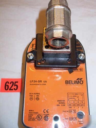 Belimo LF24-sr actuator 2 3 way damper valve motor hvac