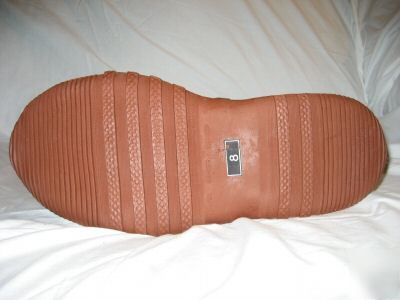 New pair of aramsco or rainfair black work boot size 8