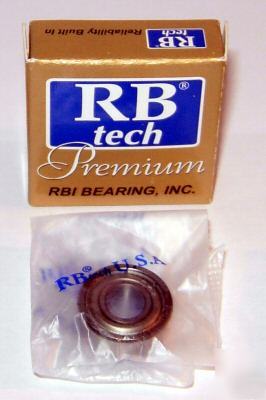 (10) R4-zz premium grade bearings, 1/4