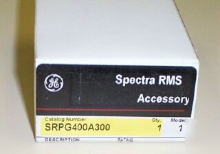 Ge spectra circuit breaker rating plug SRPG400A300