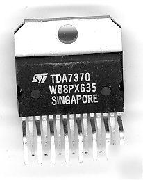 New TDA7370 quad power amplifier - 