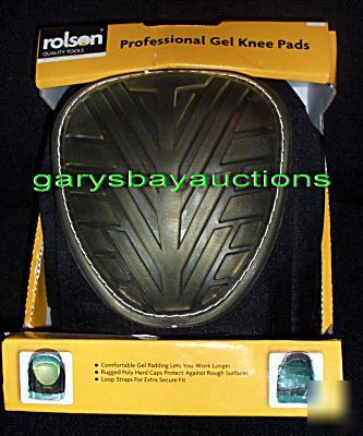 Rolson professional gel knee pads safety tools diy bn