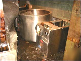60 gal lee kettle, s/s, 45 #-20120