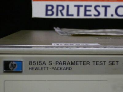 Hp 8515A s-parameter test set 45MHZ - 26.5GHZ for 8510C