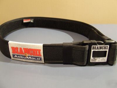 New bianchi accumold duty belt, model 7200, , extra lg