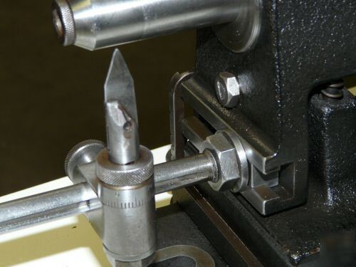 Weldon end mill sharpening fixture - smooth as a babys 