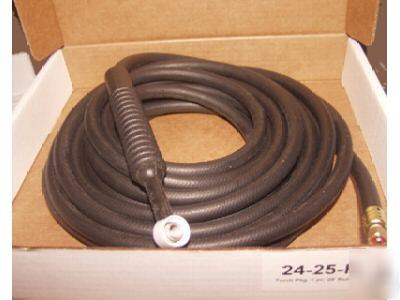 New SR24-25 weldcraft wp-24 tig torch 25FT cable