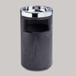 Smoking urn/trash receptacle-rcp 2586 bla