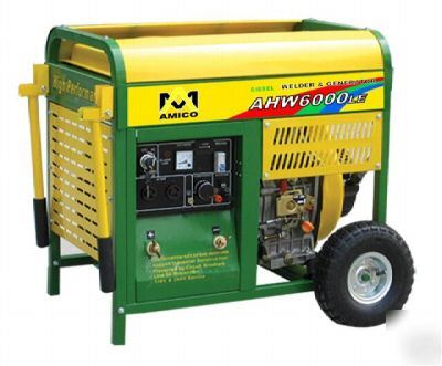 12 portable diesel welder generators 6KW