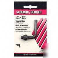 Black & decker 15/64IN clip-on chuck key U1524