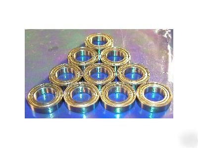 10 bearings 8X19X6 sealed ball metal bearing 8X19 mm
