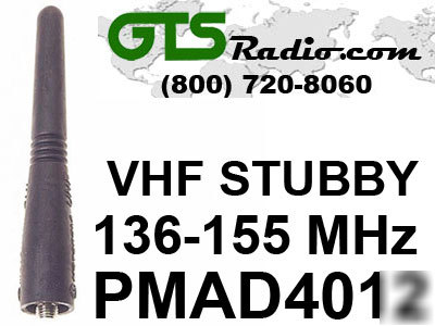 Motorola PMAD4012 vhf stubby antenna for EX500 EX600XLS
