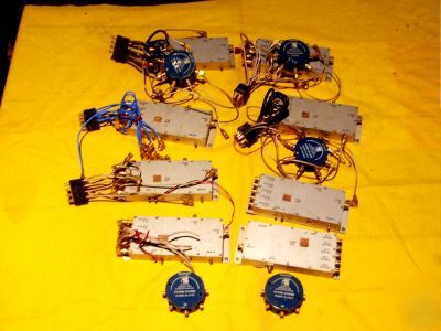 Rf microwave converter with gold sma connectors-1 lot