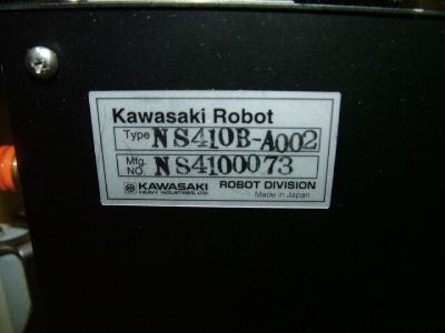 Kawasaki 300MM wafer handling robot NS410B-A002