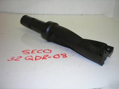  carboloy carbide insert drill 32 qdr-08 1.937''+/-