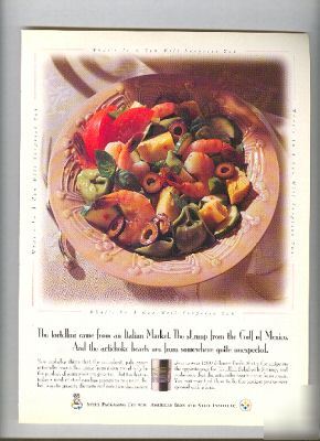 1995 ad~steel packaging council~what's in a can~surpise