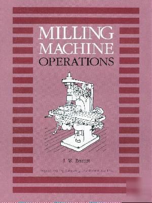 Milling machine operations how to book
