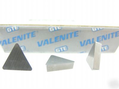 New 150 valenite tpc 2.522 VC2 carbide inserts N092