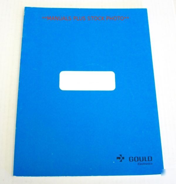 Gould 220 op/service manual - $5 shipping 