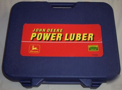 John deere power luber grease gun TY24920 case & manual