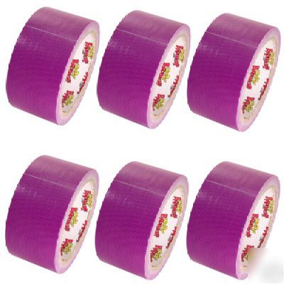 6 rolls purple duct tape 2
