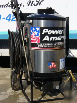 220V power america hot/cold water pressure washer 