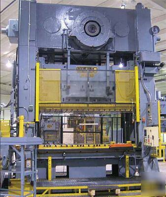500 ton steelweld model S2-500-108-48 ssdc press