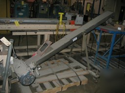 Used: auger feeder, 1 hp with