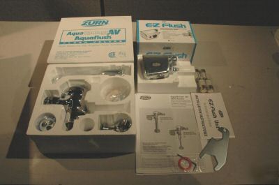 New zurn aquasense sensor operated flush valve 