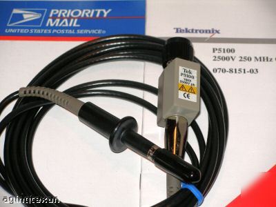 Tektronix model P5100 2500V 250 mhz probe
