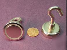 #33 n 50 neodymium chrome magnet hook hold 30 lbs pound