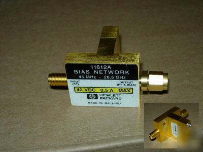 Hp agilent 11612A bias network 45 mhz to 26.5 ghz -mint
