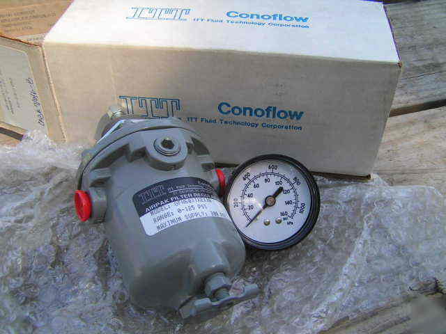 Itt conoflow airpak filter regulator 0-125 psi GFH60XTK