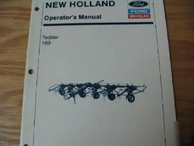 New holland hay tedder 169 operators manual