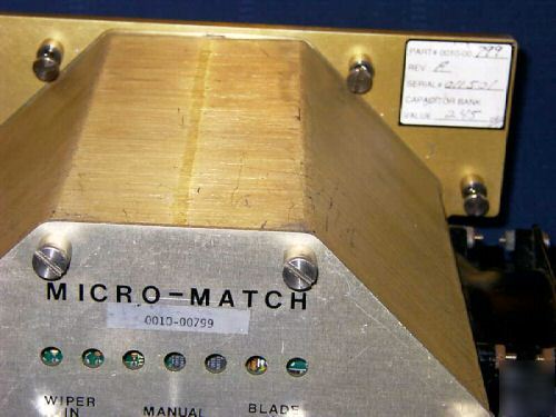 Applied materials 8330 rf match micro-match 0010-00799