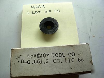 DLO661.2 LTC68 carbide inserts 4019 1 lot of 10 pieces 