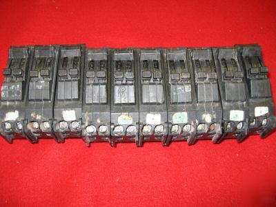Ge tr 15/15 tandam circuit breakers