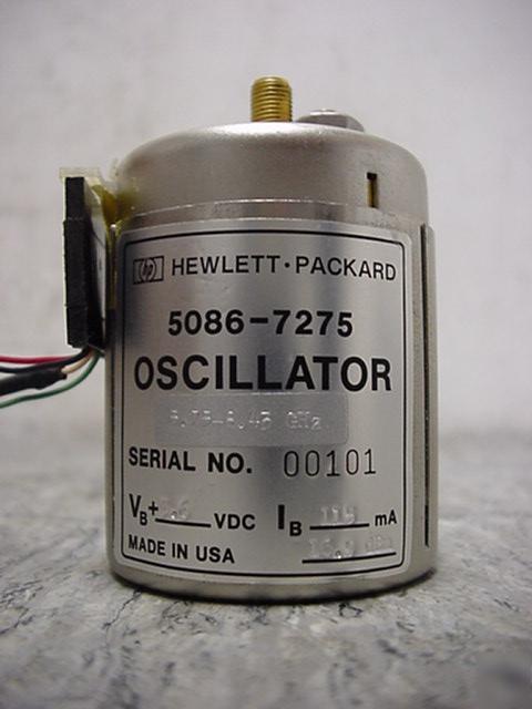 Hp 5086-7275 yig oscillator module 5.75 to 8.43 ghz