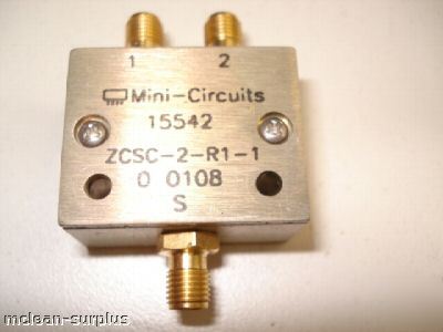 Mini-circuits zcsc-2-R1-1 power splitter/combiner sma