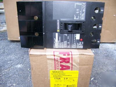 New square d QDA32175 3POLE 175AMP 240V circuit breaker 