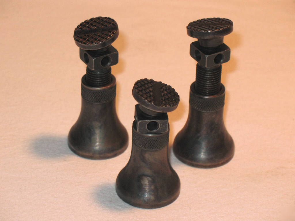 Starrett no.190 jack screws, set of 3 excellent cond 